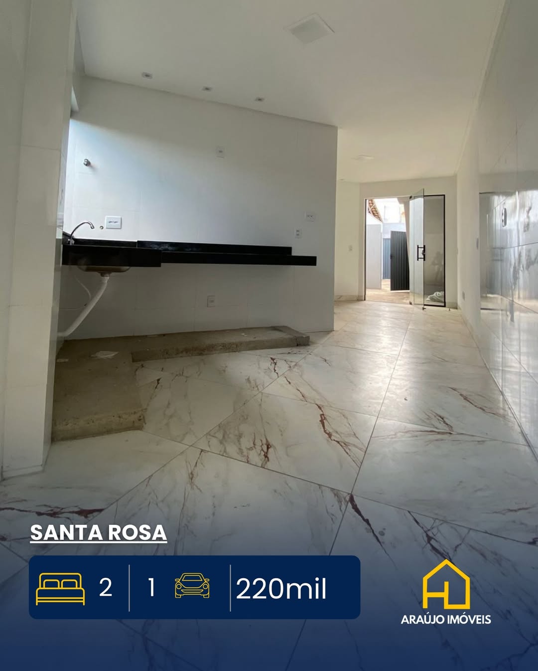 Apartamento à venda – Santa Rosa✨ Conforto, acabamento moderno e excelente localização• 2 quarto