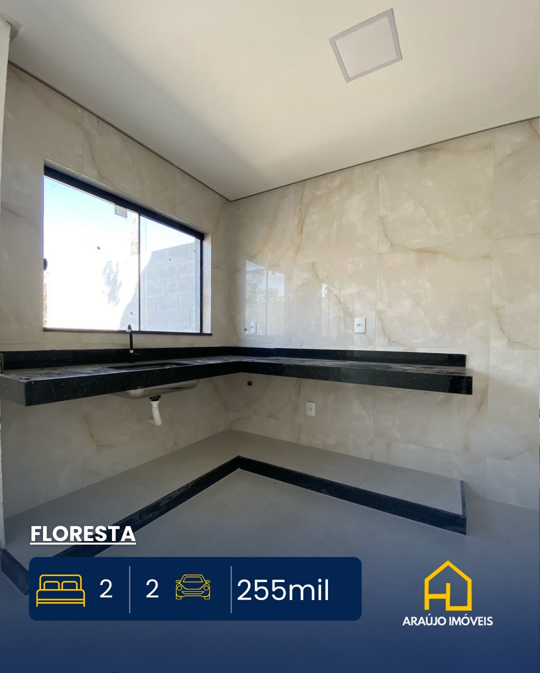 Casas à venda no bairro FlorestaSão 2 casas disponíveis, pensadas para quem busca conforto, func