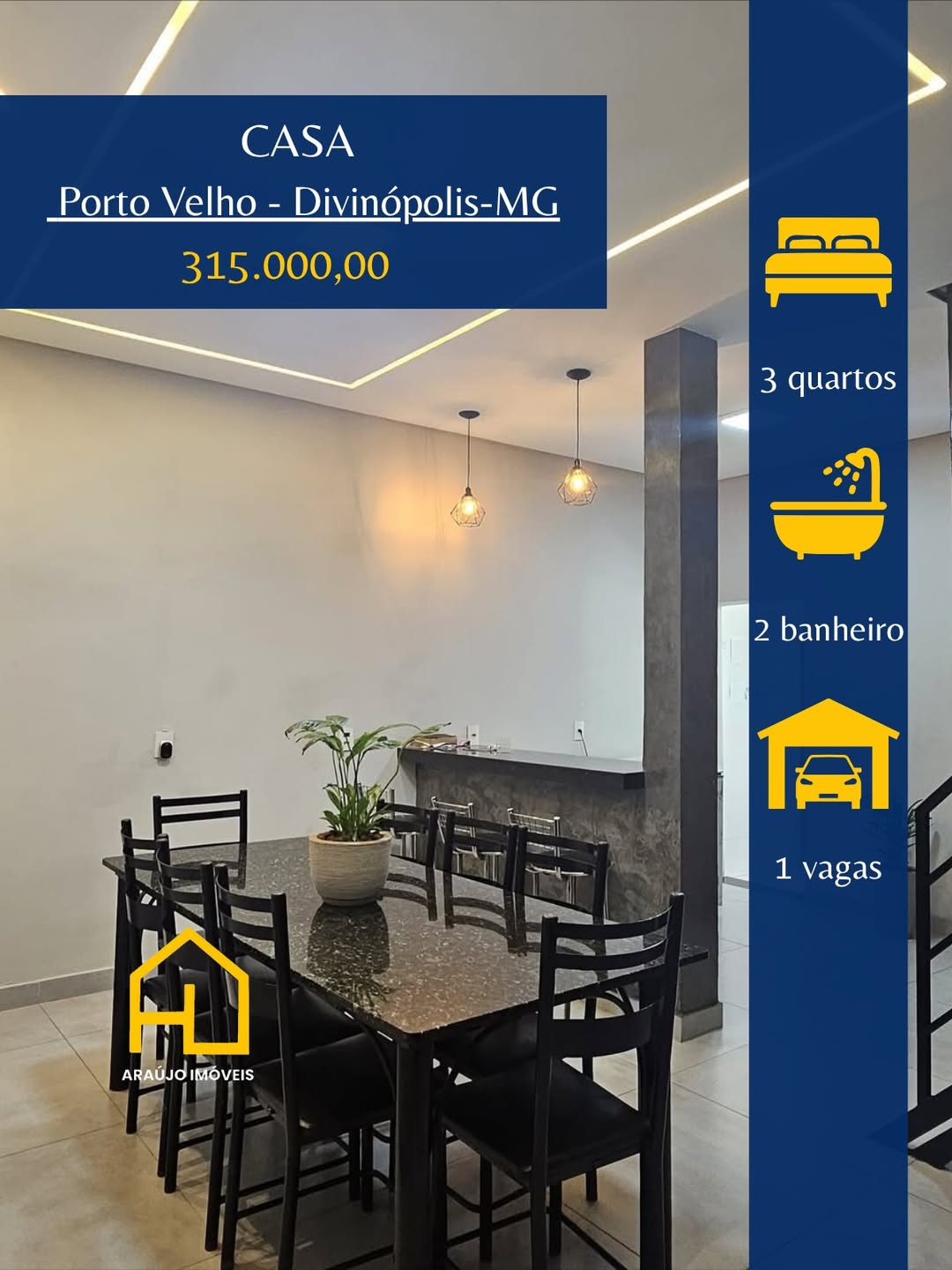 🏠 Casa no Bairro Porto Velho – OPORTUNIDADE!📐Lote com aproximadamente 110 m²📐Aproximadamente