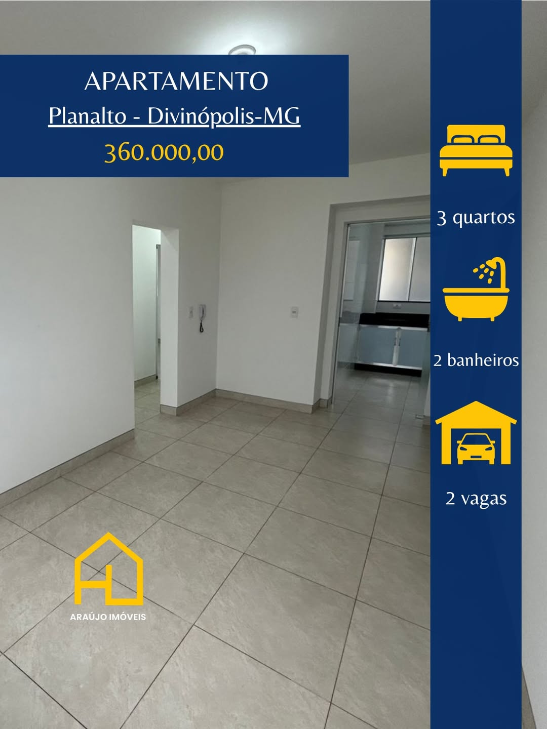 🏢Apartamento No Bairro Planalto 🛏️ 3 quartos sendo uma suíte🛋️ Sala 🍳 Cozinha com armário pl