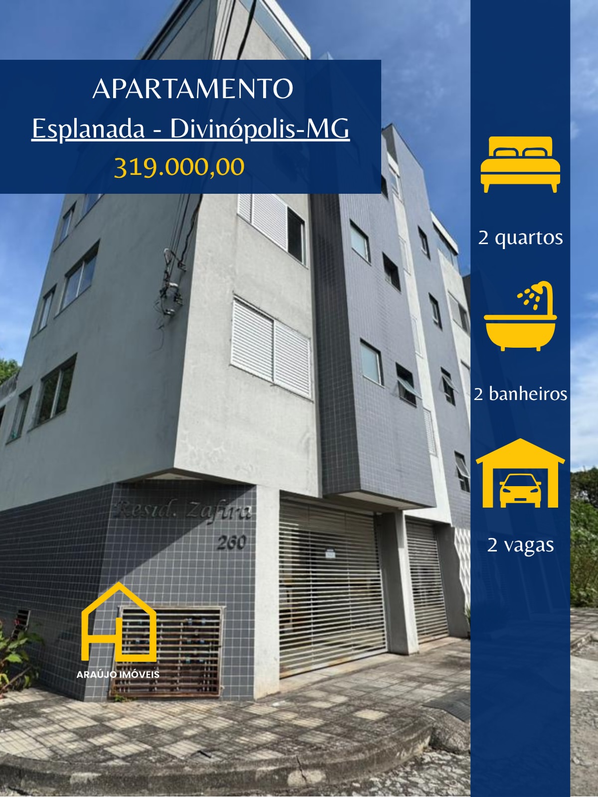 ⚜️APARTAMENTO NO BAIRRO ESPLANADA⚜️ 🛏️ 2 quartos sendo 1 suíte🛋️ Sala🍳 Cozinha com armários e