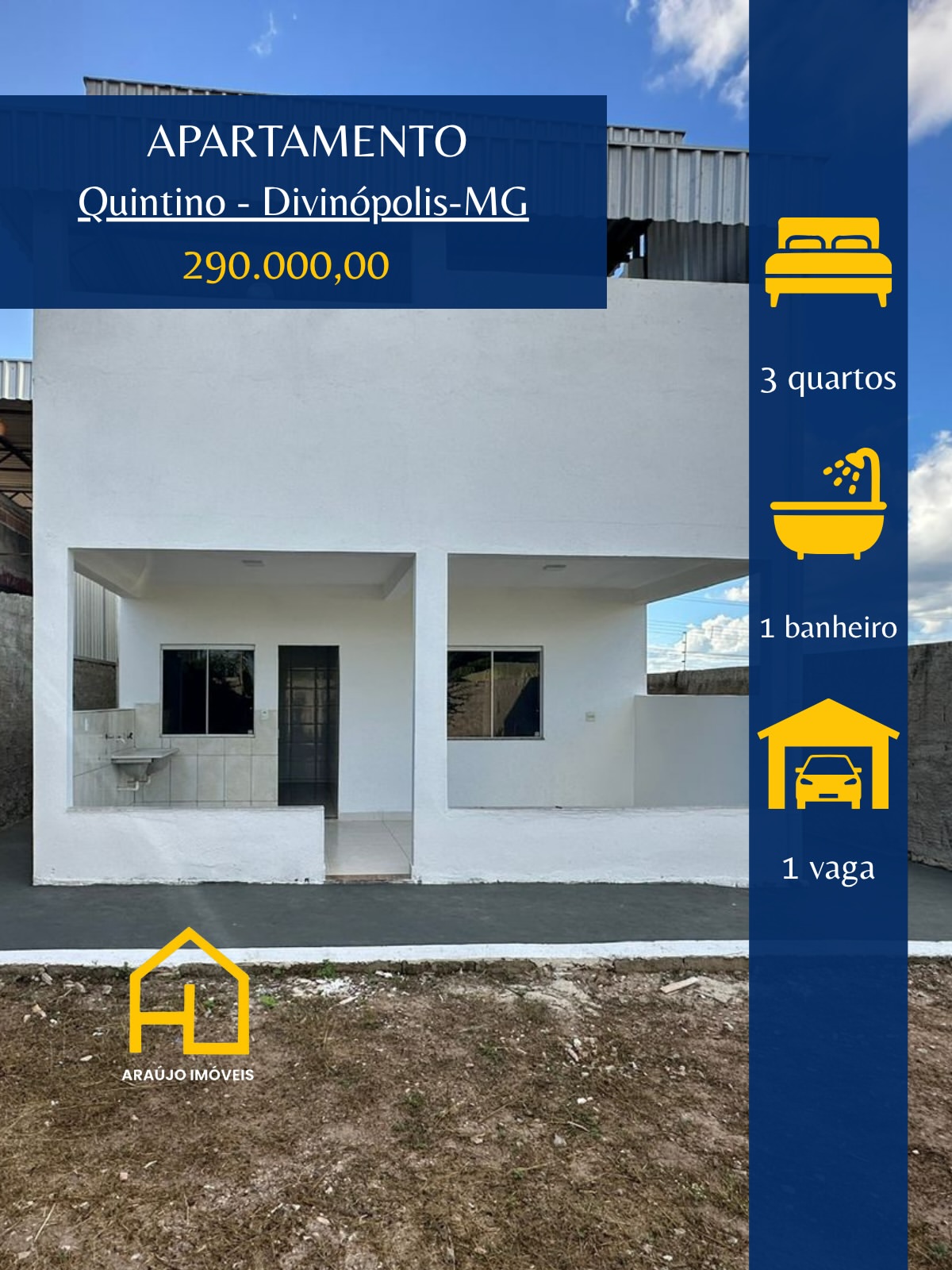 ⚜️Apartamento no bairro QuintinoImóvel localizado no primeiro andar, com aproximadamente 85 m²,